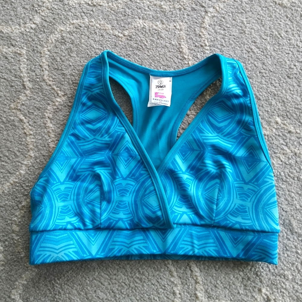 *NWOT* Zumba workout bra